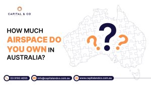 How much airspace do you own in Australia?